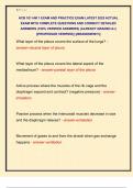 HCB 101 HM 1 EXAM AND PRACTICE EXAM LATEST 2025 ACTUAL  EXAM WITH COMPLETE QUESTIONS AND CORRECT DETAILED  ANSWERS &lpar;100&percnt; VERIFIED ANSWERS&rpar; &vert;ALREADY GRADED A&plus;&vert;  &vert;&vert;PROFESSOR VERIFIED&vert;&vert; &vert;&vert;BRANDNEW&excl;&excl;&excl;&vert;&vert; 