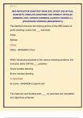 NRA INSTRUCTOR EXAM TEST BANK 2025 LATEST 2025 ACTUAL  EXAM WITH COMPLETE QUESTIONS AND CORRECT DETAILED  ANSWERS &lpar;100&percnt; VERIFIED ANSWERS&rpar; &vert;ALREADY GRADED A&plus;&vert;  &vert;&vert;PROFESSOR VERIFIED&vert;&vert; &vert;&vert;BRANDNEW&excl;&excl;&excl;&vert;&vert;
