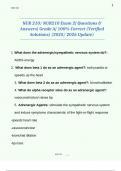 NUR 210&sol; NUR210 Exam 2&vert; Questions & Answers&vert; Grade A&vert; 100&percnt; Correct &lpar;Verified Solutions&rpar; &lpar;2025&sol; 2026 Update&rpar;