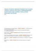 RIDQC STUDENT MANUAL EXAM&lpar;STUDY GUIDE&rpar;  LATEST UPDATE 2025 WITH COMPREHENSIVE  QUESTIONS AND CORRECT SOLUTIONS  ASSURED SUCCESS 