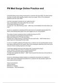 PN Med Surge Online Practice end NEWEST 2025&sol;2026 ACTUAL EXAM COMPLETE QUESTIONS AND CORRECT DETAILED ANSWERS &lpar;VERIFIED ANSWERS&rpar; &vert;ALREADY GRADED A&plus;&vert;&vert;BRAND NEW&excl;&excl;