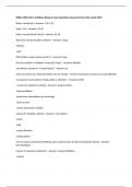 NRSG 2500 Unit 4 Acid Base Balance Exam Questions Answered Correctly Latest 2025