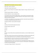 NRSG 2500 Units 1-7 Bundled Questions and Answers Graded A&plus;