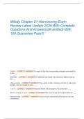Milady Chapter 21-Haircoloring Exam  Review Latest Update 2025 With Complete  Questions And Answers&lpar;all verified&rpar; With  100 Guarantee Pass&excl;&excl;&excl; 