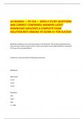 UH MANOA &mdash; PH 310 &mdash; WEEK 4 STUDY QUESTIONS  AND CORRECT CONFIRMED ANSWERS LATEST  DOWNLOAD 2024&sol;2025 A COMPLETE EXAM  SOLUTION BEST GRADED TO SCORE A&plus; FOR SUCCESS
