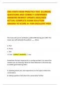CNA STATE EXAM PRACTICE TEST&period; &lpar;ILLINOIS&rpar;  QUESTIONS AND CORRECT CONFIRMED  ANSWERS NEWEST UPDATE 2024&sol;2025  ACTUAL COMPLETE EXAM SOLUTION  GRADED TO SCORE A&plus; FOR EXCELLENT PASS