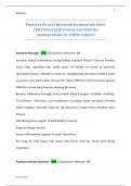 POLESTAR PILATES REFORMER EXAMINATION &lpar;NEW 2025 UPDATE&rpar; QUESTIONS AND VERIFIED ANSWERS GRADE A&plus; 100- CORRECT&period;