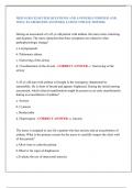 MED SURG ELSEVIER QUESTIONS AND ANSWERS &lpar;VERIFIED AND  WELL ELABORATED ANSWERS&rpar; LATEST UPDATE 2025&sol;2026 