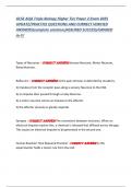 GCSE AQA Triple Biology Higher Tier Paper 2 Exam 2025 UPDATE&sol;PRACTICE QUESTIONS AND CORRECT VERIFIED ANSWERS&lpar;complete solutions&rpar;ASSURED SUCCESS&sol;GRADED A&plus;&excl;&excl;&excl;