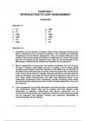 Solutions Manual&comma; answers&colon;  Cost Management&comma;Hansen&comma; - 5e - &lpar;2025 update&rpar;