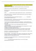 FIN 365 TEST 1 COMPLETE EXAM QUSTIONS WITH DETAILED VERIFIED ANSWERS  &sol;ALREADY GRADED A&plus;