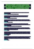 BDS B-12 Part 3 Exam 2024&sol;25&colon; Ace Your ABA Certification with 100&percnt; Verified Q&A &lpar;A&plus; Guaranteed Pass&excl;&rpar;