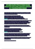 Medical-Surgical Nursing Exam Prep&colon; 100&percnt; Verified Questions & Answers for NCLEX & Certification Success