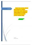 RNSG 2231 EXTRA CREDIT  HESI MODULE 2 EXAM  QUESTIONS AND ANSWERS  100&percnt;CORRECTLY&sol;VERIFIED  GUARANTEED SUCCESS  LATEST UPDATE 2025