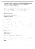 TEXAS GENERAL LINES LIFE&comma; ACCIDENT AND HEALTH INSURANCE 2 LATEST VERSIONS ACTUAL EXAM COMPLETE 500 QUESTIONS AND CORRECT DETAILED ANSWERS &lpar;VERIFIED ANSWERS&rpar; &vert;ALREADY GRADED A&plus;