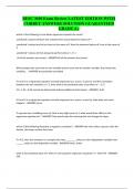 BESC 3010 Exam Review LATEST EDITION WITH CORRET ANSWERS SOLUTION GUARANTEED GRADE A&plus;