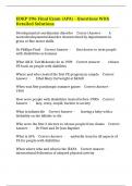 EDKP 396 Final Exam &lpar;APA&rpar; - Questions With Detailed Solutions