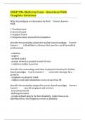 EDKP 396 Midterm Exam - Questions With Complete Solutions