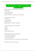 NHA Phlebotomy certification Exam Review LATEST EDITION WITH CORRET ANSWERS SOLUTION GUARANTEED A&plus;
