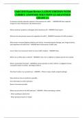 Utah LEO Exam Review LATEST EDITION WITH CORRET ANSWERS SOLUTION GUARANTEED GRADE A&plus;
