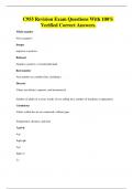 C955 Revision Exam Questions With 100&percnt; Verified Correct Answers&period;