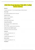 C955 EXAMS BUNDLE ALL WITH VERIFIED SOLUTIONS