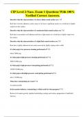 CIP Level 2-Nace&period; Exam 1 Questions With 100&percnt; Verified Correct Answers&period;