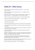 SOEN 341 - FINAL Review Questions and Answers&vert;2025 Update&vert;100&percnt; Correct&period;