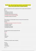 Straighterline - Bio 101 Final Exam Questions and Verified Answers &lpar;2024 &sol; 2025&rpar; 100&percnt; Verified &vert; Already Graded A&plus;