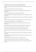 NUR 2038 Final Exam Questions and Answers Latest Update 2025 Graded A&plus;