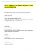 MID-CURRICULAR REVIEW QUESTIONS
