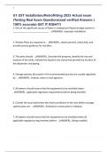 U1 UST Installation&sol;Retrofitting 2025 Actual exam &lpar;Testing Real Exam Questions&rpar;and verified Answers &lpar; 100&percnt; accurate&rpar; GET IT RIGHT&excl;&excl;