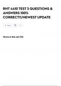 RHT 4410 TEST 3 QUESTIONS & ANSWERS 100&percnt; CORRECT&excl;&excl;&sol;NEWEST UPDATE