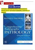 Comprehensive Radiographic Pathology &ndash; 8th Edition by Ronald L&period; Eisenberg &lpar;Complete Test Bank&comma; Chapters 1&ndash;12&rpar;