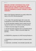 WEB WOC OSTOMY CONTINENCE FINAL EXAM  NEWEST 2025 ACTUAL EXAM COMPLETE 100  QUESTIONS AND CORRECT DETAILED ANSWERS  &lpar;VERIFIED ANSWERS&rpar; &vert;ALREADY GRADED A&plus;&vert;&vert;NEW  VERSION&excl;&excl;&excl;