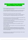 RQI BLS Cognitive Final &vert; Questions and Correct Solutions Latest Update 2025&sol;2026