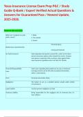Texas Insurance License Exam Prep P&C &sol; Study Guide Q-Bank &sol; Expert Verified Actual Questions & Answers for Guaranteed Pass &sol; Newest Update&comma; 2025-2026&period;  Terms in this set &lpar;222&rpar; What are 3 subjects an auto policy covers&quest;&Tab;1&period;&Tab;Body 2&period;&Tab;The vehicle 3&period;&Tab;Assets Pe