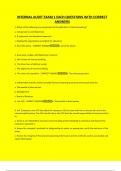 INTERNAL AUDIT EXAM 1 EACH QUESTIONS WITH CORRECT ANSWERS
