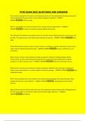PFHS EXAM 2025 QUESTIONS AND ANSWERS