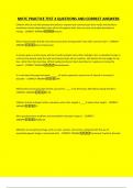 MHTC PRACTICE TEST 4 QUESTIONS AND CORRECT ANSWERS
