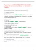 Pesticide Applicator C2 300 CORRECT QUESTIONS AND ANSWERS&sol;  LATEST UPDATE WITH SOME PRACTICE EXAM IN IT 2025 GRADED A&plus;  TESTBANK 