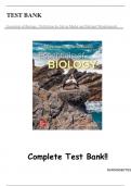 Test Bank - for Essentials of Biology&comma; 7th Edition by Sylvia Mader and Michael Windelspecht&comma;ISBN&semi;9781264039722 All Chapters Covered &vert; Complete Guide A&plus;&period;