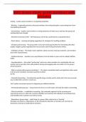MAC Exam study guide question with answers