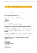  WFA TEST PREP QUESTIONS AND ANSWERS