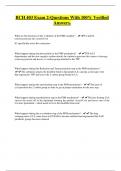 BCH 403 Exam 2-Questions With 100&percnt; Verified Answers&period;