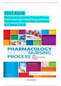 TEST BANK Pharmacology and the Nursing Process 9th Edition Linda Lane Lilley&comma; Shelly Rainforth Collins&comma; Julie S&period; Snyder All CHAPTERS 1-58 COMPLETE GUIDE LATEST EDITION 2024&sol;2025 A&plus; RATED