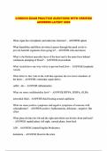 CCHI PACKAGED EXAMS WITH HIGH-QUALITY QUESTIONS AND 100&percnt; VERIFIED ANSWERS