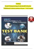 Test Bank For Gould's Pathophysiology for the Health Professions 7th Edition by Karin C&period; VanMeter&semi; Robert J Hubert &vert;&vert; Complete Guide&comma; Latest Update 2024&vert;2025
