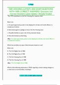 Fair Housing &lpar;Latest&rpar; 2025 Exam &ndash; Complete Question and Answer Set with Accurate Responses