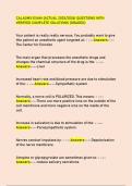 CALAOMS EXAM &lpar;ACTUAL 2025&sol;2026&rpar; QUESTIONS WITH  VERIFIED COMPLETE SOLUTIONS &lpar;GRADED&rpar;